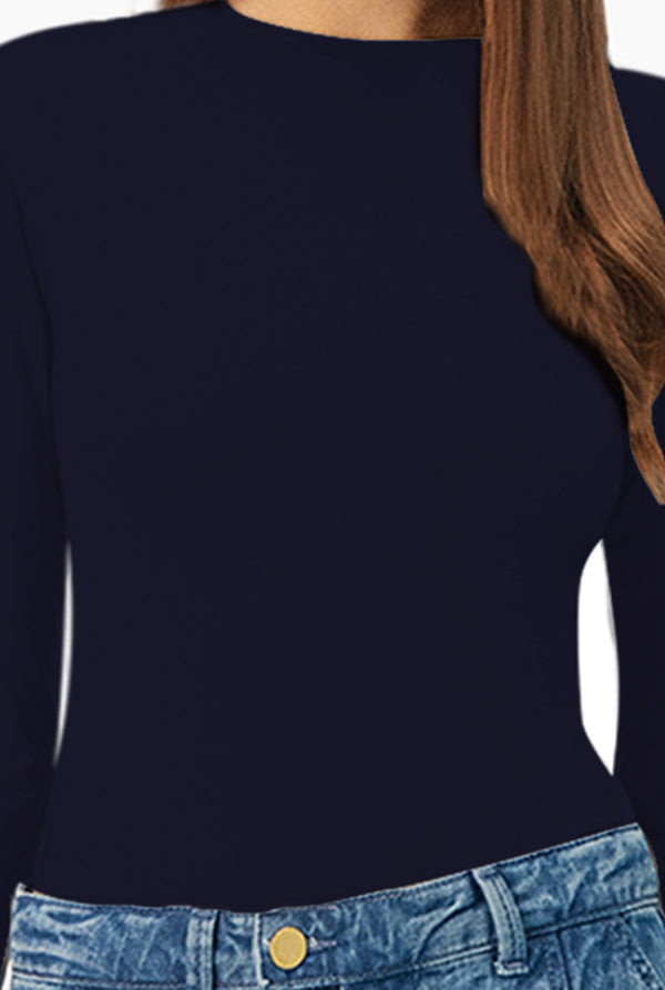 Playera basica casual de manga larga