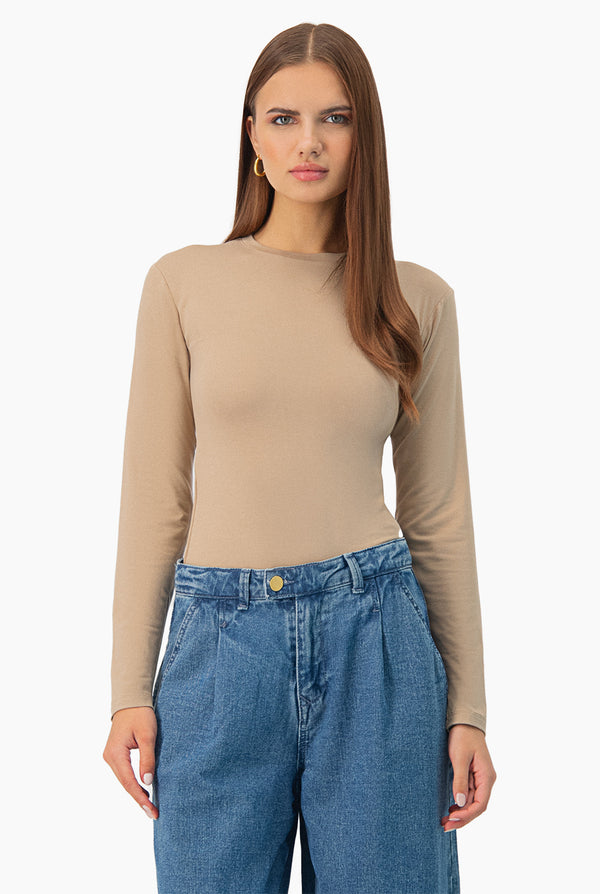 Playera basica casual de manga larga