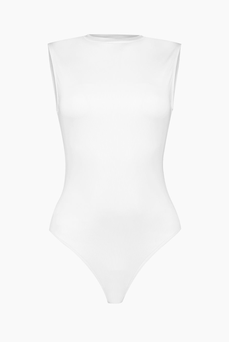 Body ajustado de cuello redondo