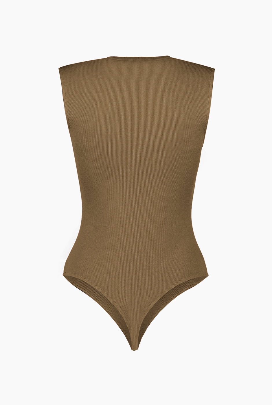 Body ajustado de cuello redondo