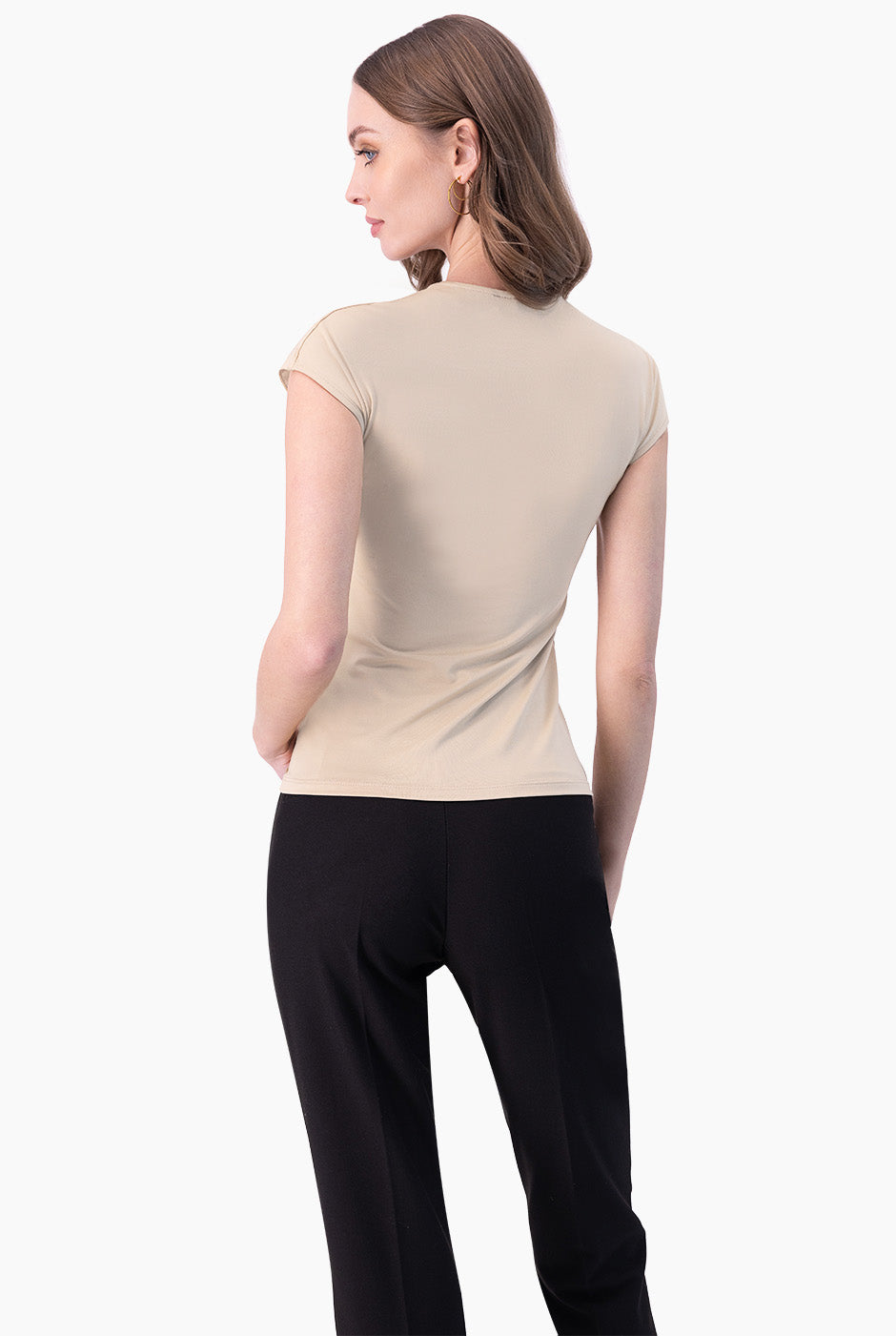 Blusa de hombro caido