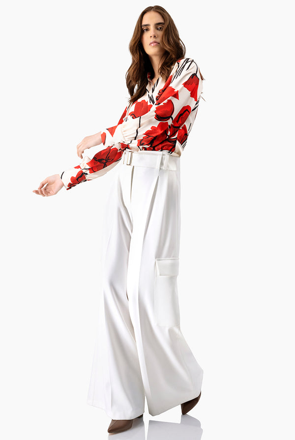 Blusa de manga larga y puño