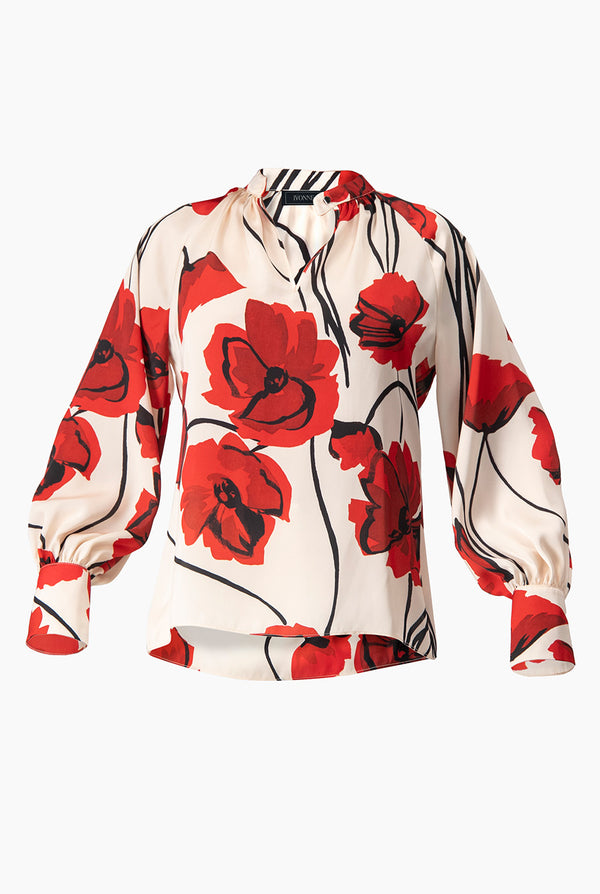 Blusa de manga larga y puño