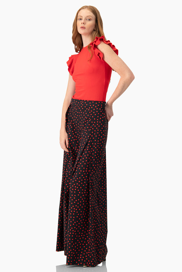 Body rojo de olan en sisa