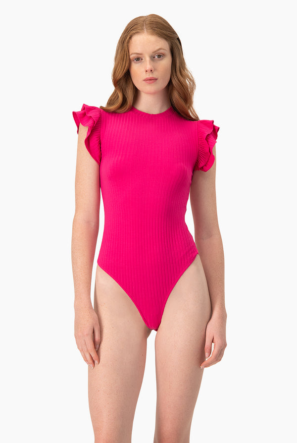 Body rosa de olan en sisa