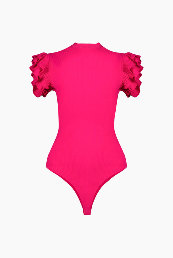 Body rosa de olan en sisa