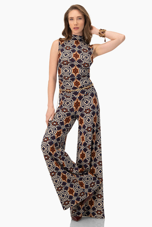 Blusa fruncida en costados