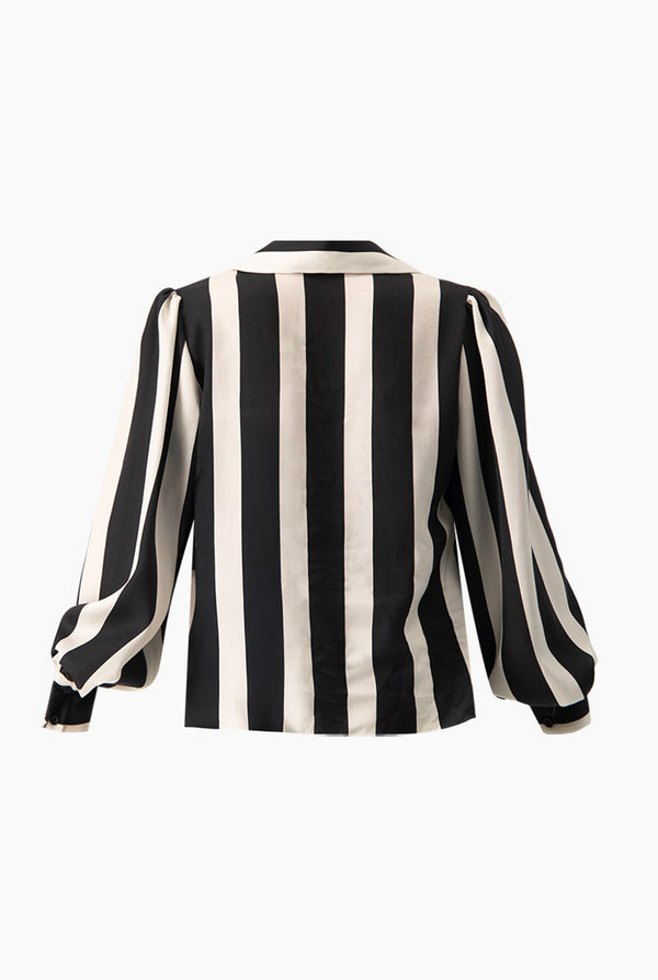 Blusa recta camisera manga larga