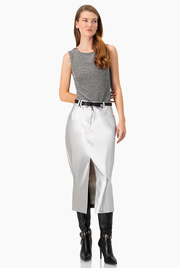 Body plata sin mangas