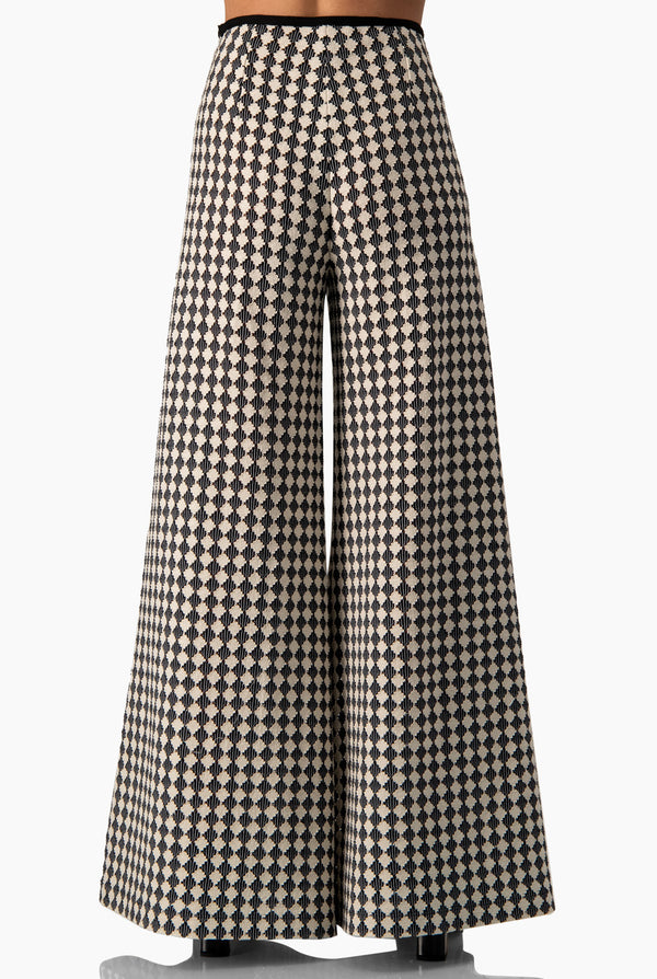 Pantalon tejido amplio