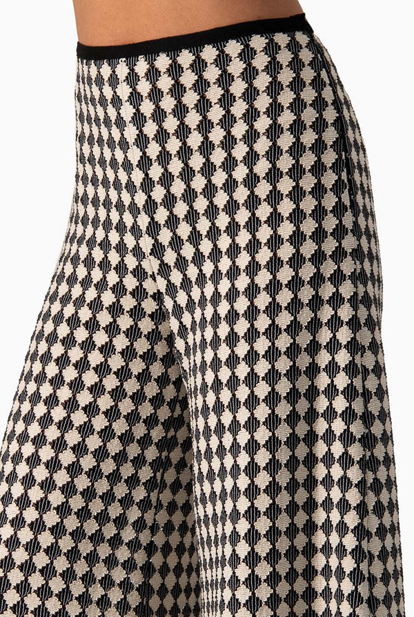 Pantalon tejido amplio