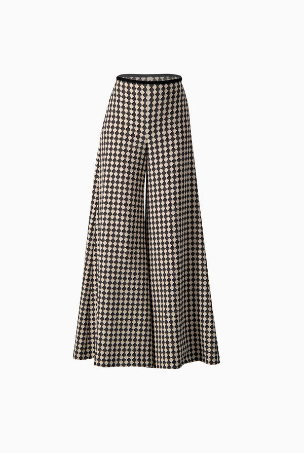 Pantalon tejido amplio