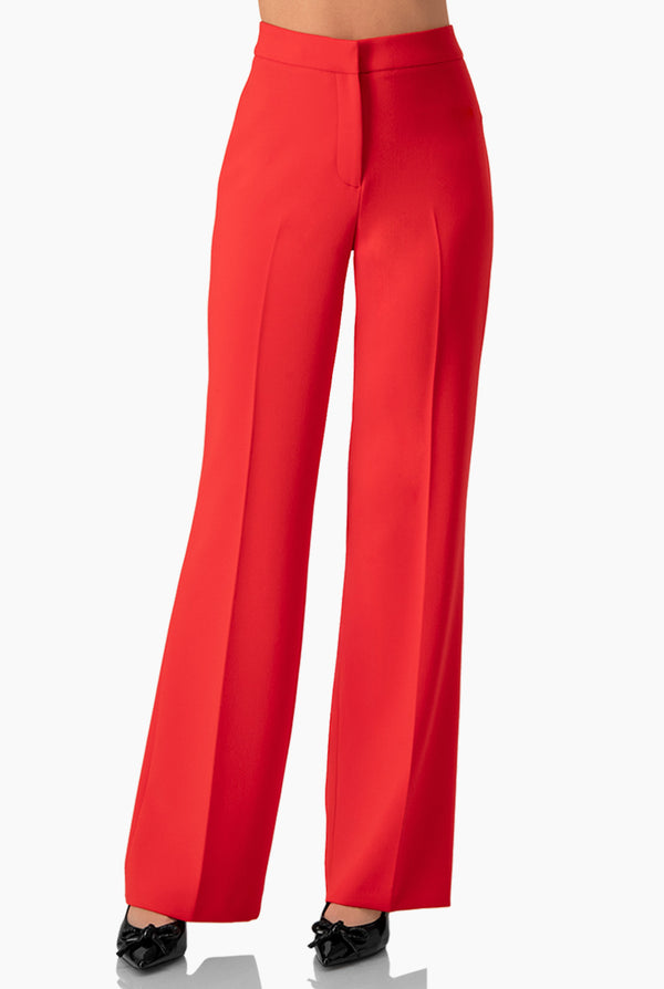 Pantalon liso semi campana