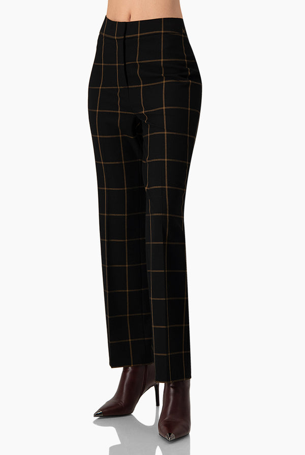 Pantalon recto sastreado negro