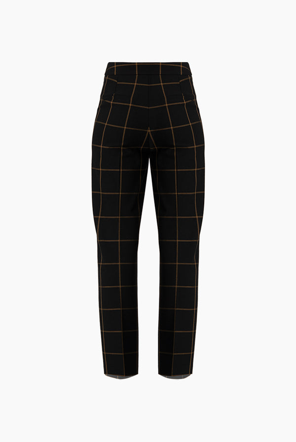Pantalon recto sastreado negro