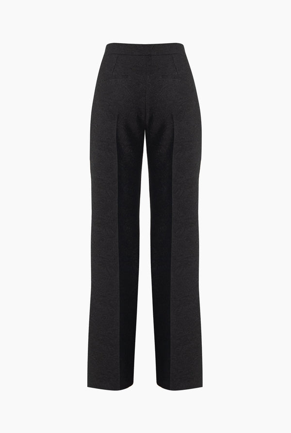 Pantalon negro con cierre