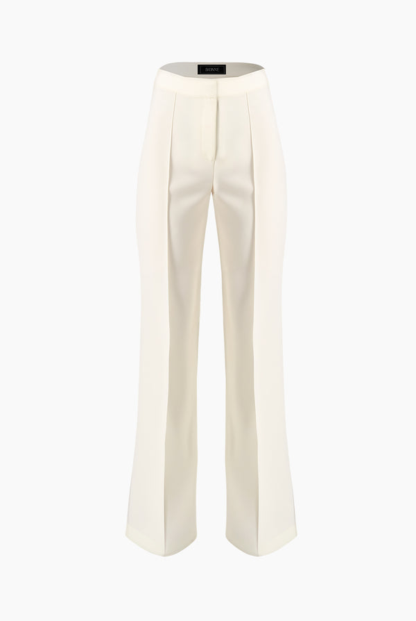 Pantalon sastreado liso recto