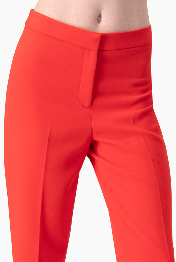 Pantalon sastreado rojo