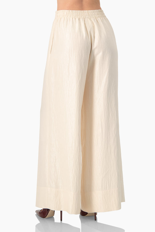 Pantalón amplio con resorte