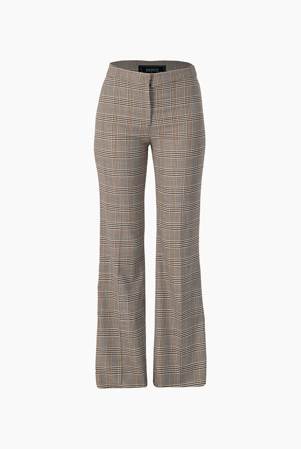 Pantalon recto de pinzas traseras