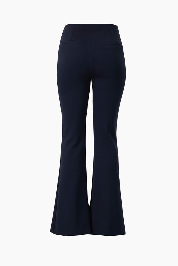 Pantalon semi acampanado marino