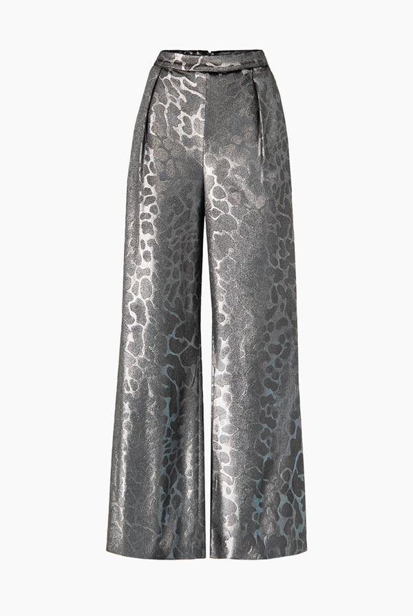 Pantalon amplio tipo palazzo