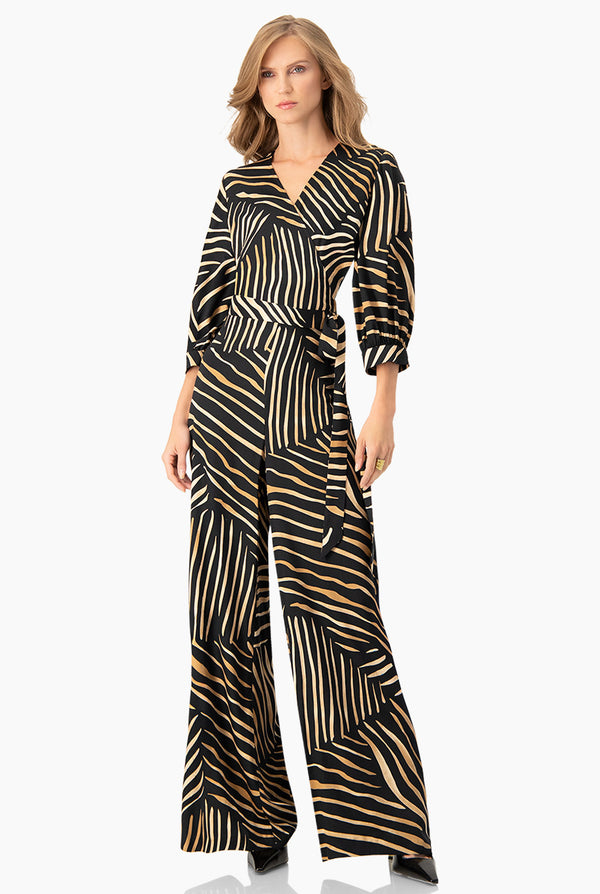 Pantalon amplio con estampado