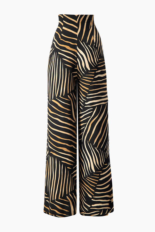 Pantalon amplio con estampado