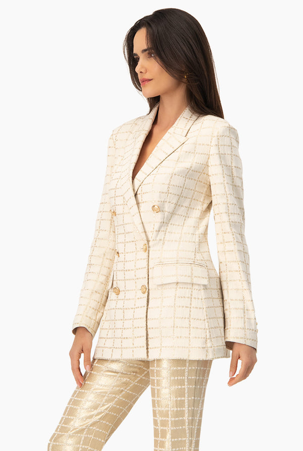 Saco largo con botones