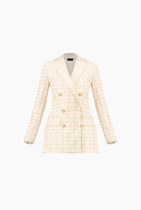 Saco largo con botones