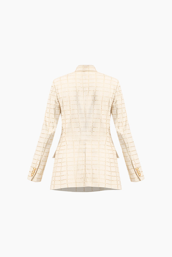 Saco largo con botones