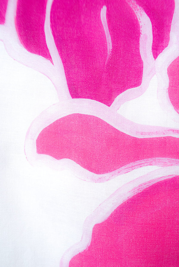 Vestido estampado sin mangas