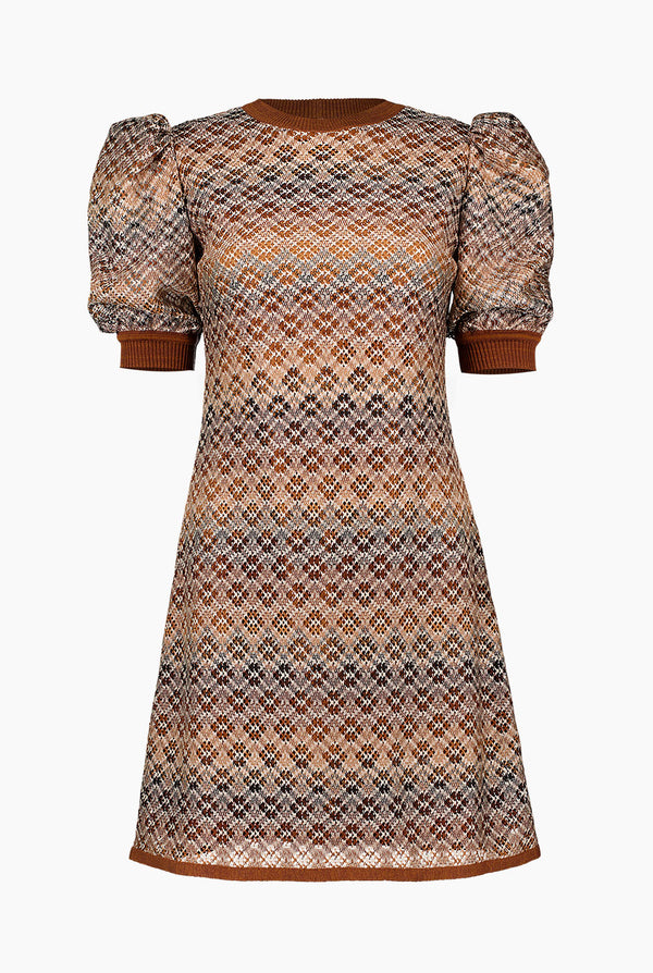 Vestido tejido corto