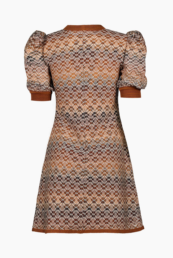 Vestido tejido corto