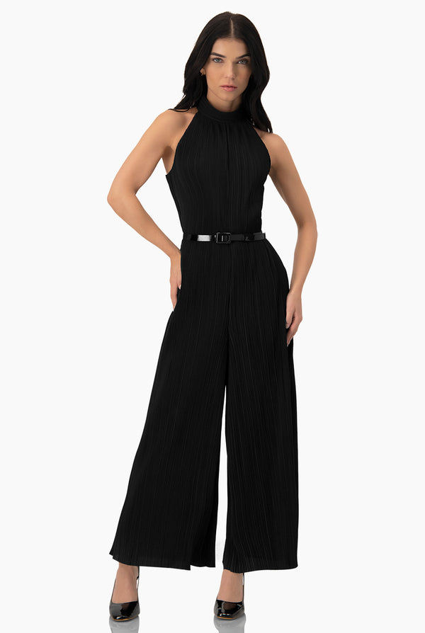 Jumpsuit amplio y cinturon