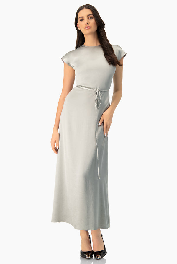 Vestido largo sin mangas