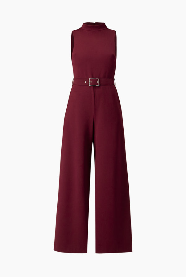 Jumpsuit vino con cinturon