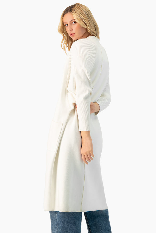 Cárdigan Largo Tejido