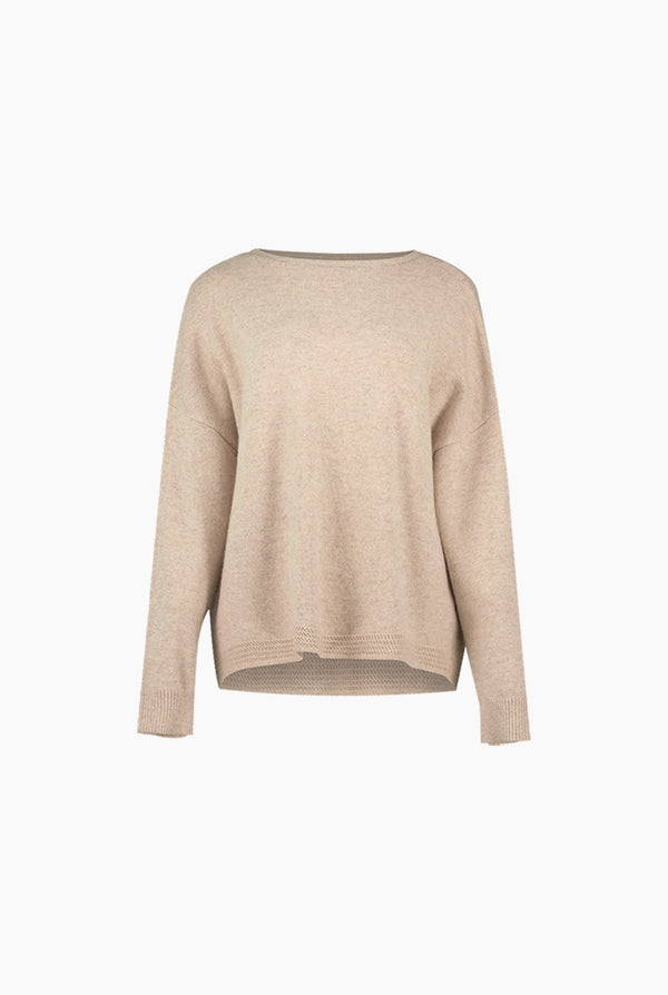 Pullover Detalle Crochet