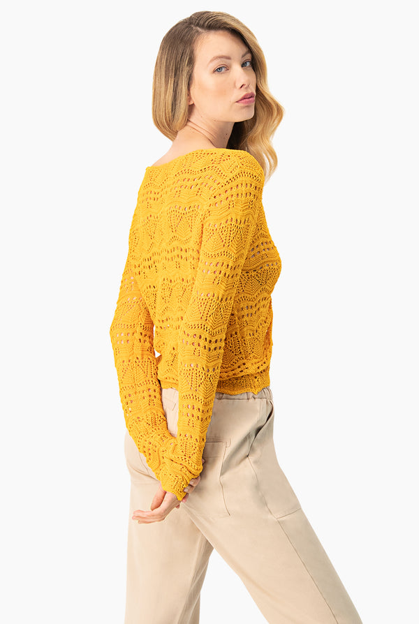 Pullover Abierto Calado