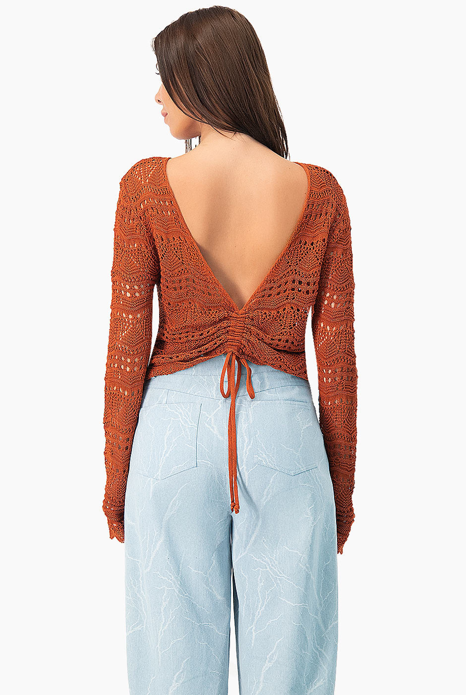 Pullover Abierto Calado