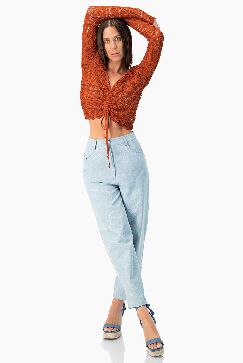 Pullover Abierto Calado