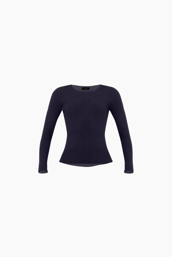 Suéter Basic Canalé