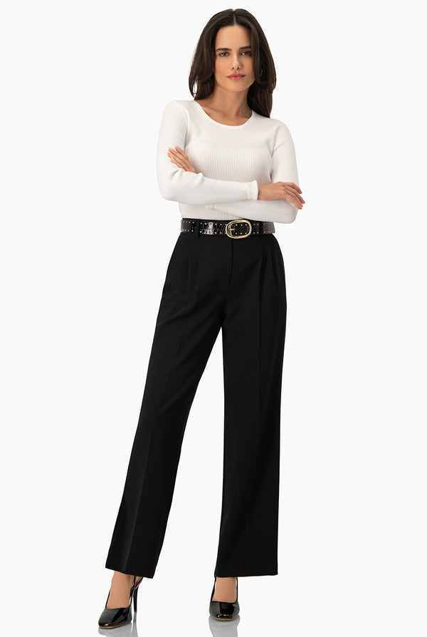 Suéter Basic Canalé