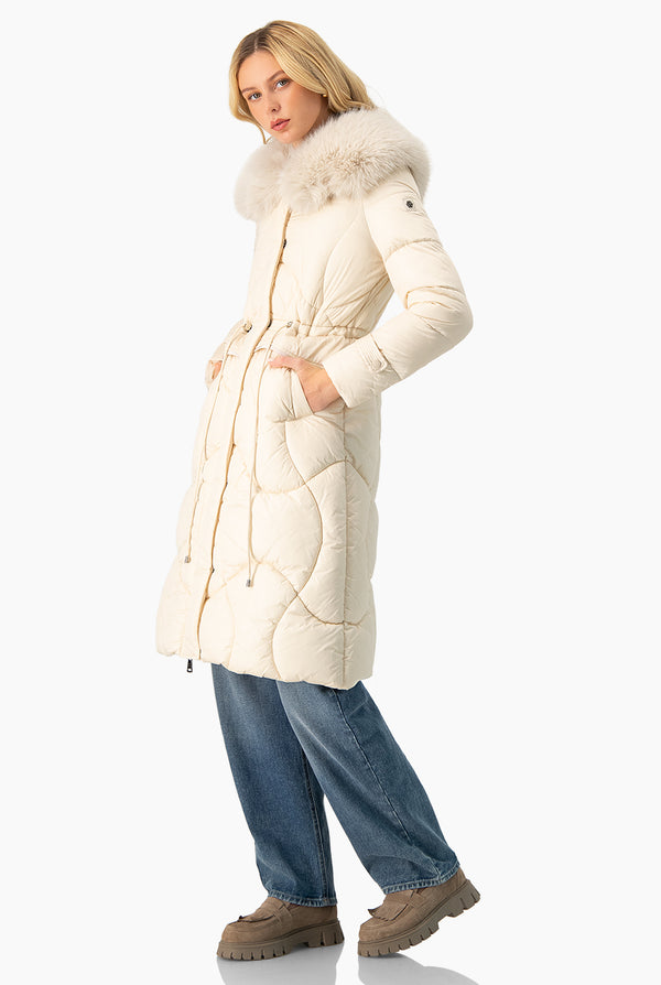 Chamarra Larga Capitoné