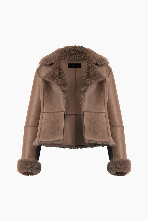 Suede Brown Coat