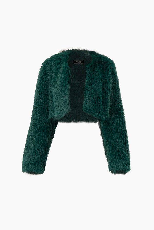 Abrigo Crop Faux-Fur