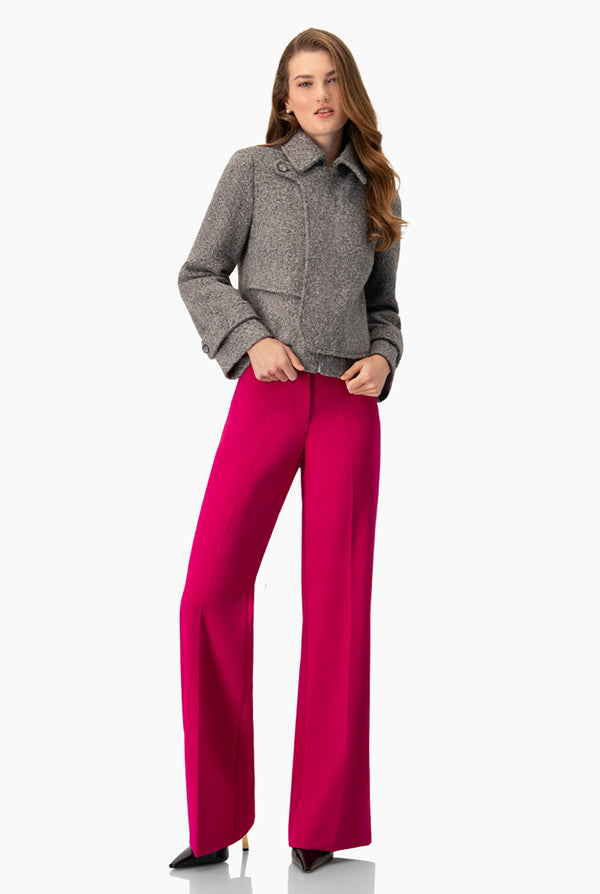 Abrigo corto con cierre