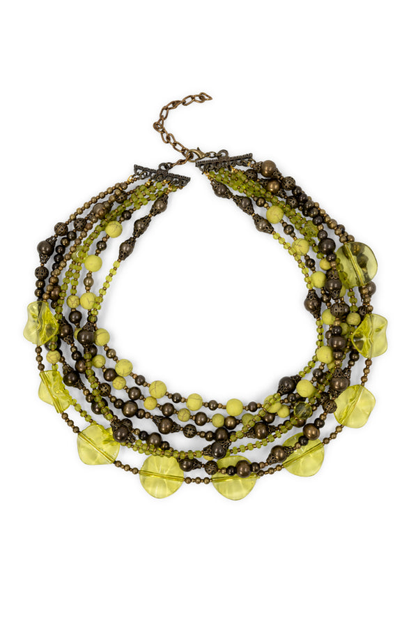 Collar Cascada Twist
