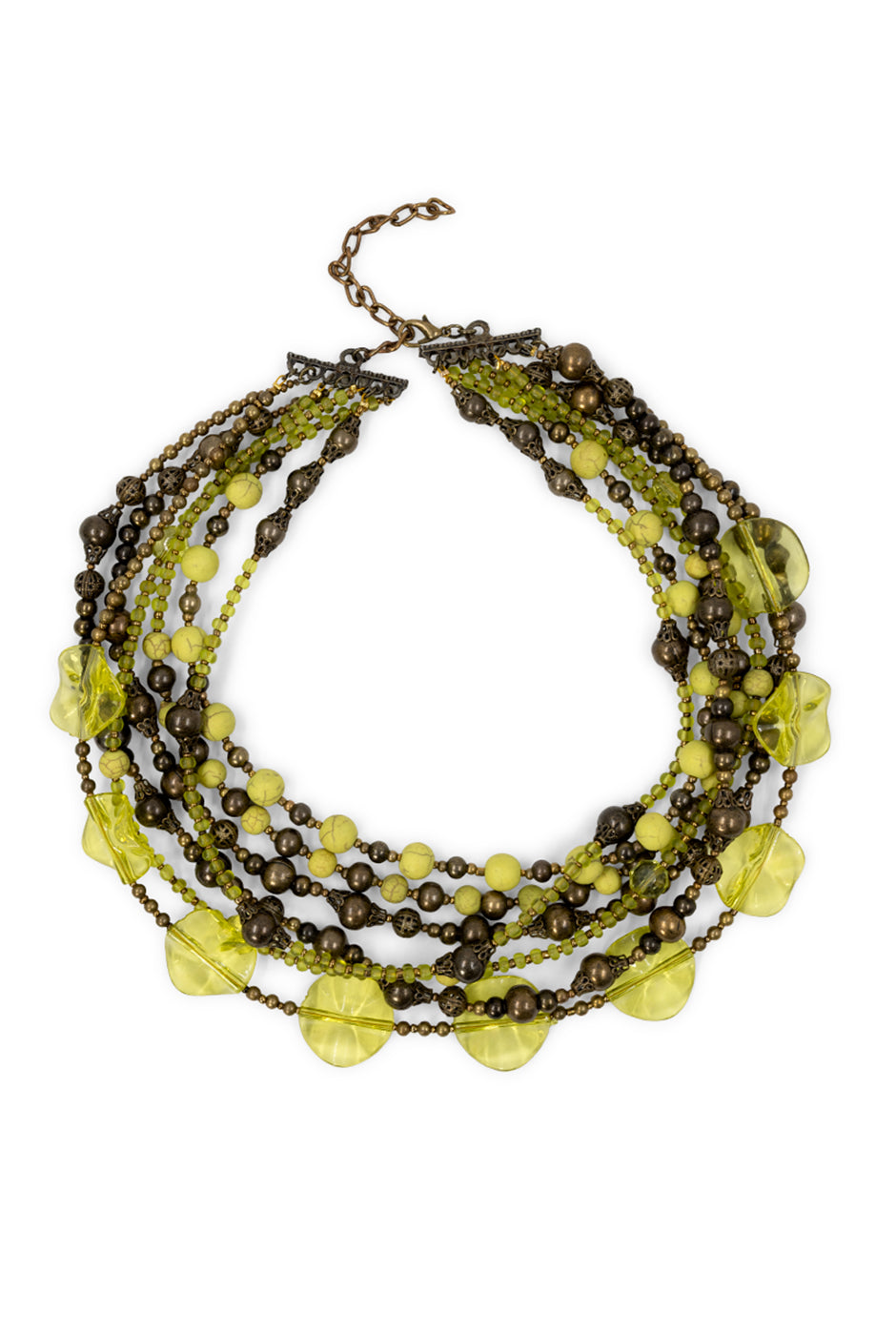Collar Cascada Twist